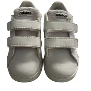 adidas gazelle silver green womens ADIDAS Vintage Stan Smith Trefoil Velcro – Vintage Something main image 0